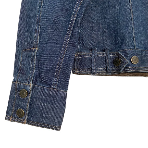 Eddie Bauer Trucker Specially Dyed Jean Jacket - Picture 9 of 15